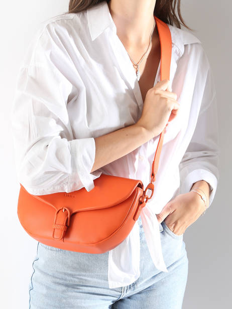 Sac Bandoulière M Oxer Cuir Etrier Orange oxer EOXE065M vue secondaire 1